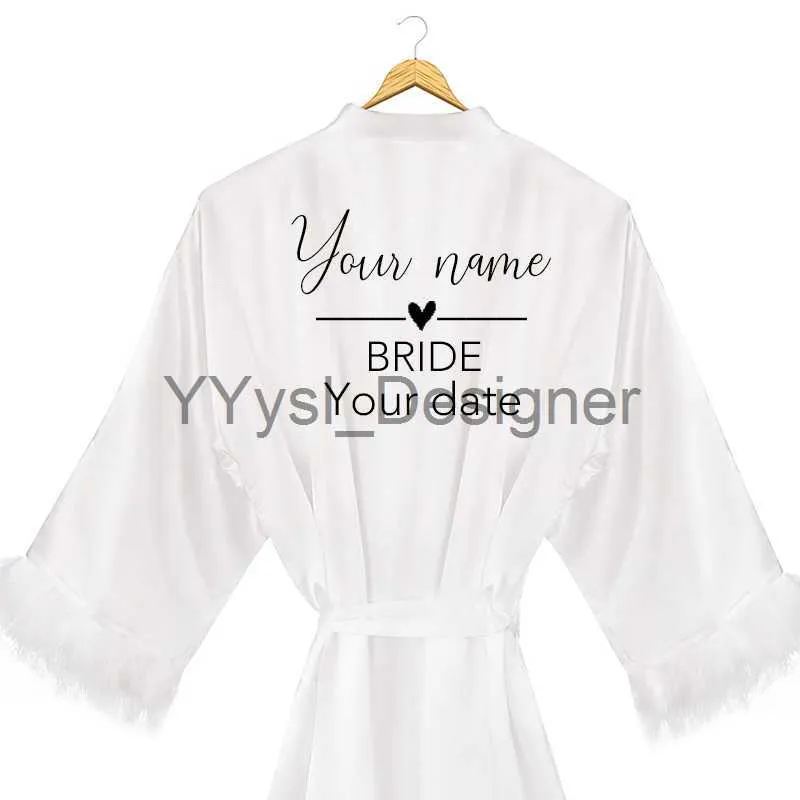 Bathrobe Dressing Gown Embroidered With Your Name/desired Text - Etsy