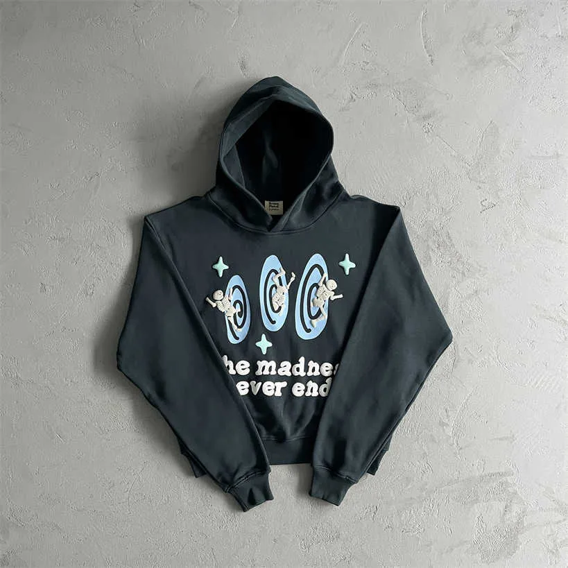 トップス STRONG 005 BROKEN HOODIE (BLACK) M ours STRONG 005
