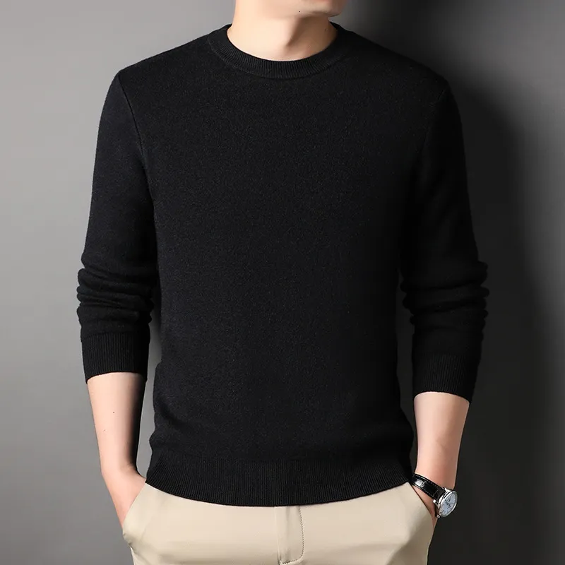 Men's sweater with big cheap collar