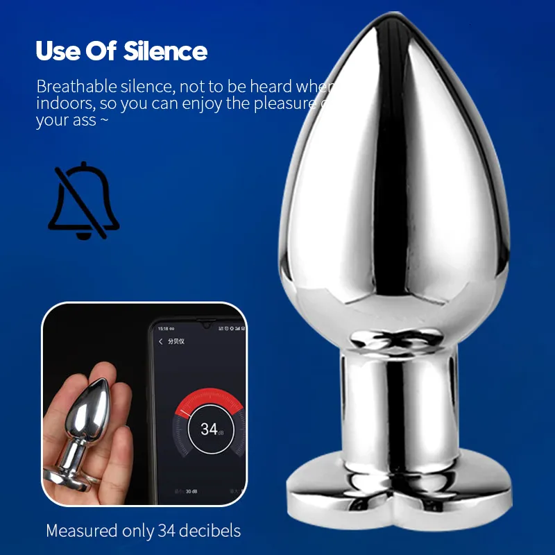Runyu Electroplated Metal Anal Plug 3 Size Options,... From Gou05, $16.7