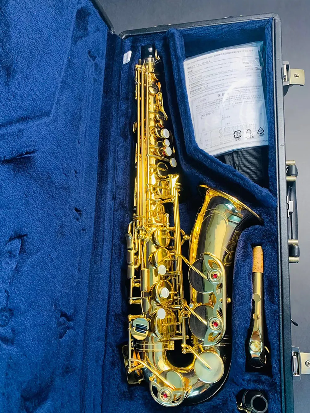 Original Profissional 82 Estrutura Modelo Estilo Down E Tuning Alto Saxofone Tons Profissional Tons Profissional SAX Instrumento de Jazz