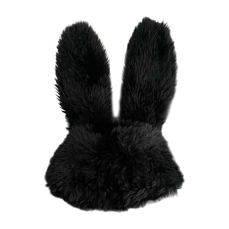 Pinkgarden Chapeau fantaisie en peluche, capuche 3 en 1 en fausse fourrure d 'hiver et chapeau élégant en forme d'animal
