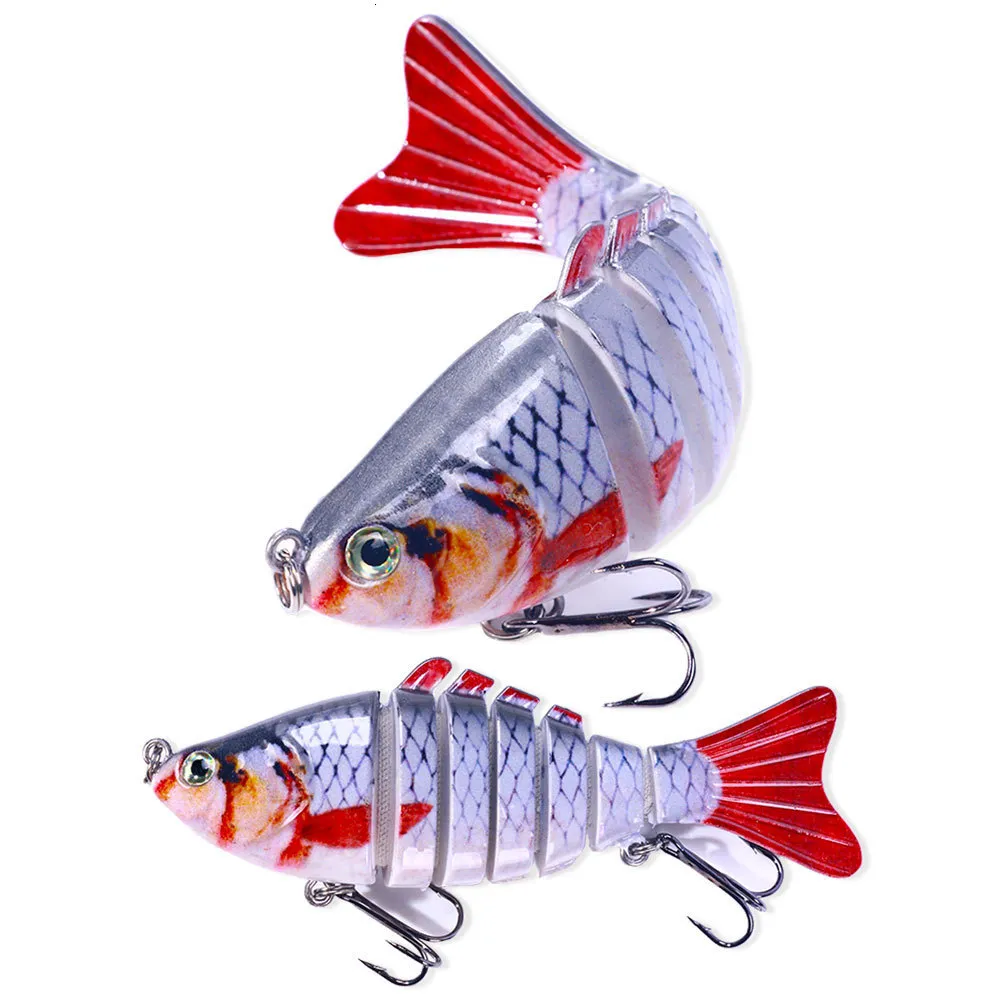 Multi Jointed Swimbait Crankbait Lures 10cm/15g, 7 Segment, Ideal For Pike,  Wobblers, Crankbait, Musky, Sinking, And Isca Artificia From Piao09, $8.48