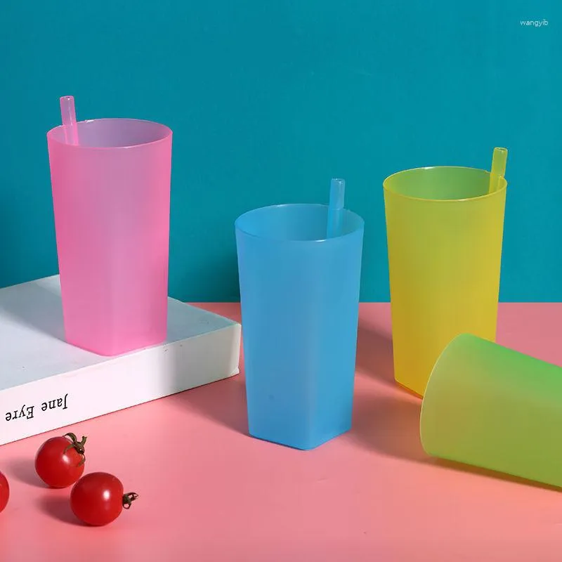 물병 1 pcs kid children 유아 아기 sip cup with with with with with with with with with with with a straw mug solid 음식 등급 플라스틱 병