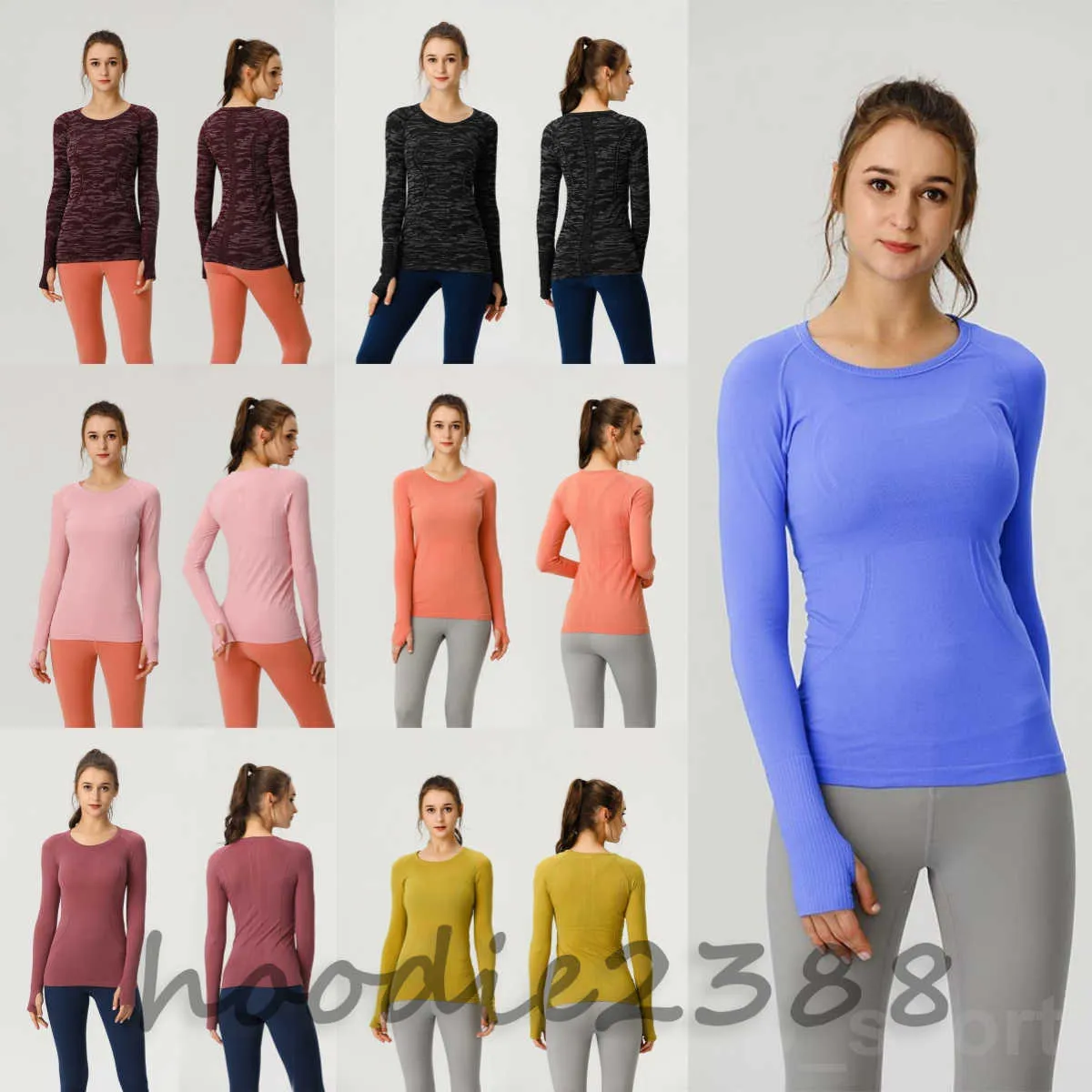 LuLu Align 2023 Long Sleeve Yoga Tight T Shirt For Women Slim Fit, Full  Stretch, Swiftly Tech, Ideal For Gym, Running, And Bodybuilding From  Hoodie2387, $26.64