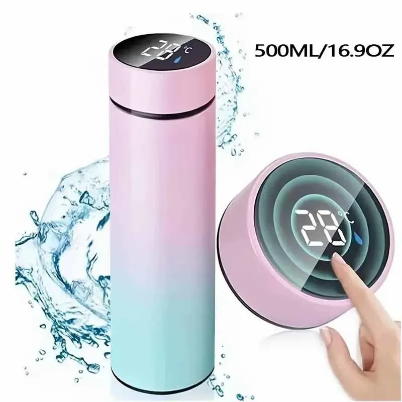 A Stainless Steel Intelligent Temperature Control Large Capacity 500ml  Water Cup Coffee Cup