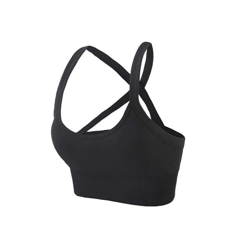 WAREBALL Womens Push Up Wunderlove Sports Bra With Strappy Back And Cross  Crop Top Solid Color Padded Top For Yoga, Running, Gym, And Active Wear  X0822 From Vip_official_001, $12.68