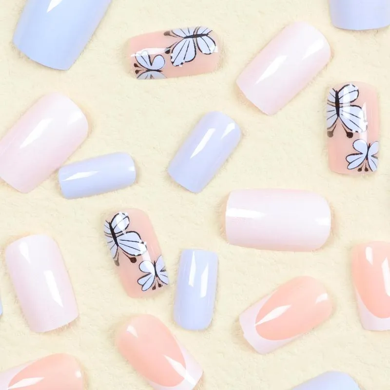 Square long acrylic nails deals