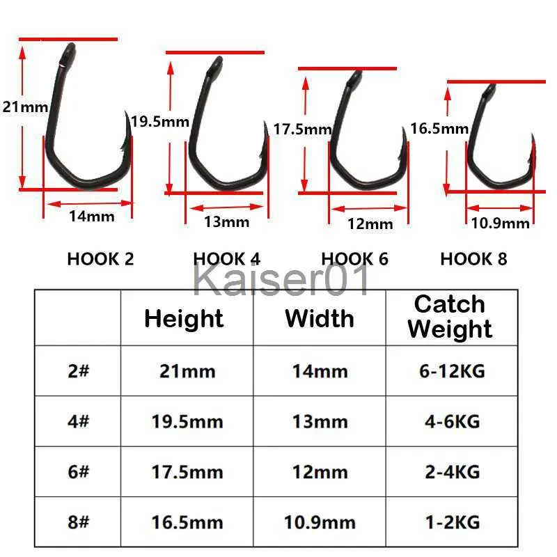 Fishing Hooks Carp Fishing Hook Super Sharp High Carbon Steel