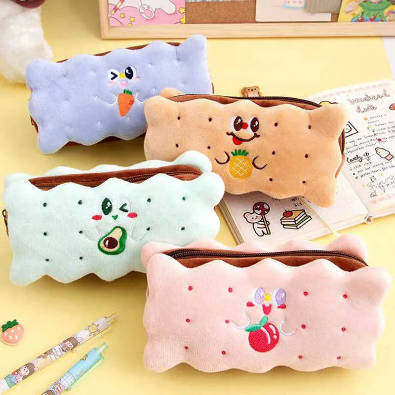 Kawaii Pencil Cases Large Capacity Pencil Bag Pouch Holder Box for Girls  Office Student Stationery Organizer School Supplies