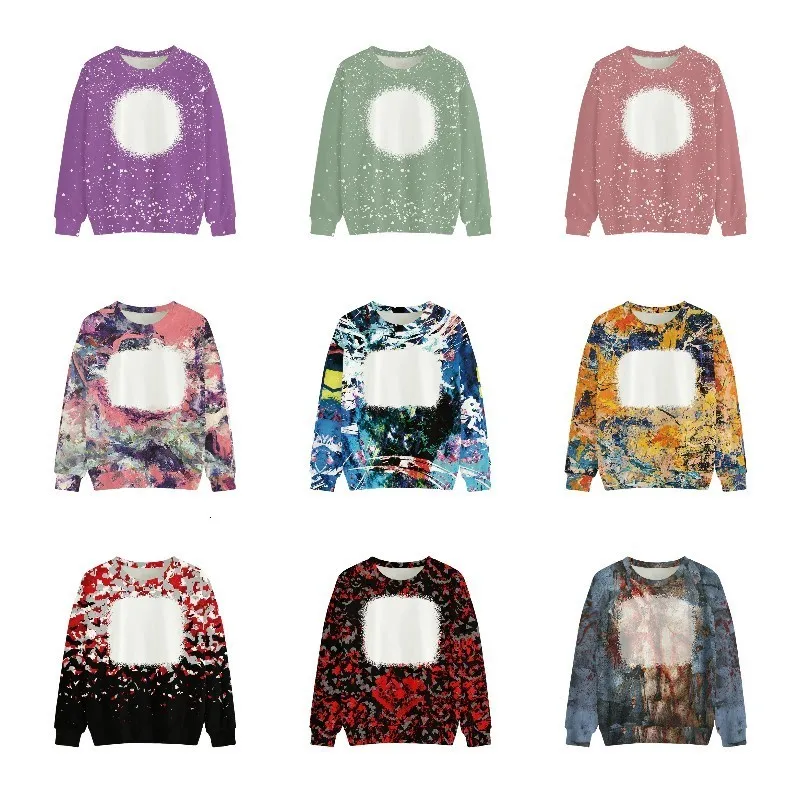 Women's Hoodies Sweatshirts Design Tee Topps Creative Pullovers Sublimation Blank Hip Hop Sweatshirt Polyesterkläder för DIY Anpassa bild 230822