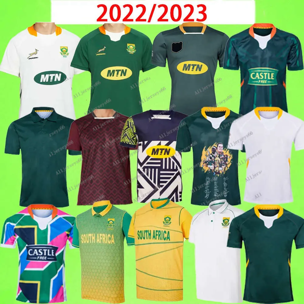 南アフリカラグビージャージー2024メンズポリエステル半袖