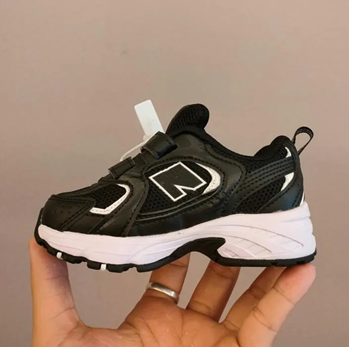 Kids Sneakers NB Casual 530 Boys Girls Shoes Kids Youth Outdoor Trainers Kid Toddlers Sport Shoe Black Ray Royal Gray Pink White Navy Style 25-37