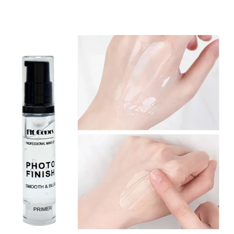 Photo Finish Smooth and Whating Primer Pore غير مرئي مسبقًا مُشكّلًا ، وضع هلام إشراق مرطب للسيطرة على الزيت ومكياج وجه متين