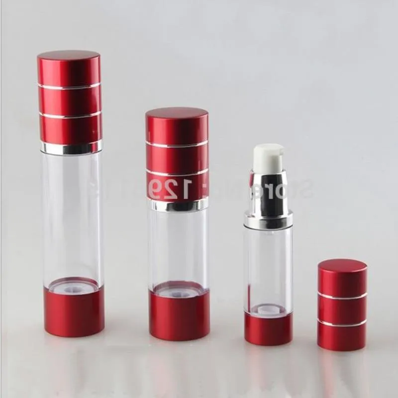 20pcs/Los 50 ml Vakuumflasche Aluminium luftless Flasche Kosmetische Lotion Behälter MGJCK