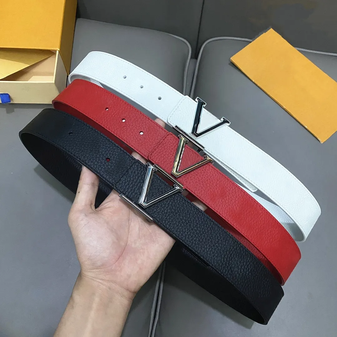 Cinturão de designer de luxo cinturões de moda 4.0cm aaaaa