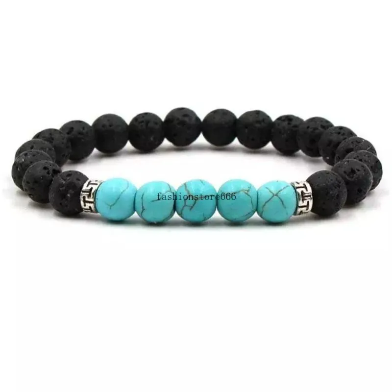 Bracciali da uomo in pietra naturale energia curativa naturale bracciale occhio di tigre lucido 8 MM perline di lapislazzuli braccialetto elastico Pulsera  36