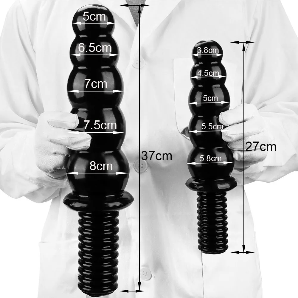 肛門のおもちゃハンドヘルドプラグ巨大なバット大きなビーズディルド膣マスターベーター拡張型アダルトセックス男性女性ショップ230821