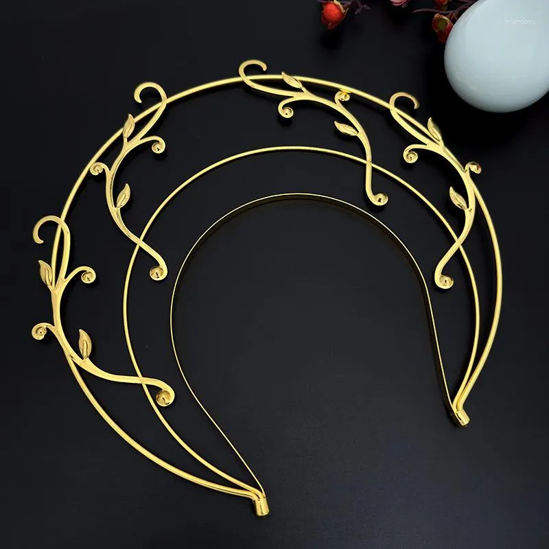 Hair Clips Fashion Plating Fairy Virgin Accessories Flower Branch Crown Ancient Style Hanfu Performance Headdress Gift