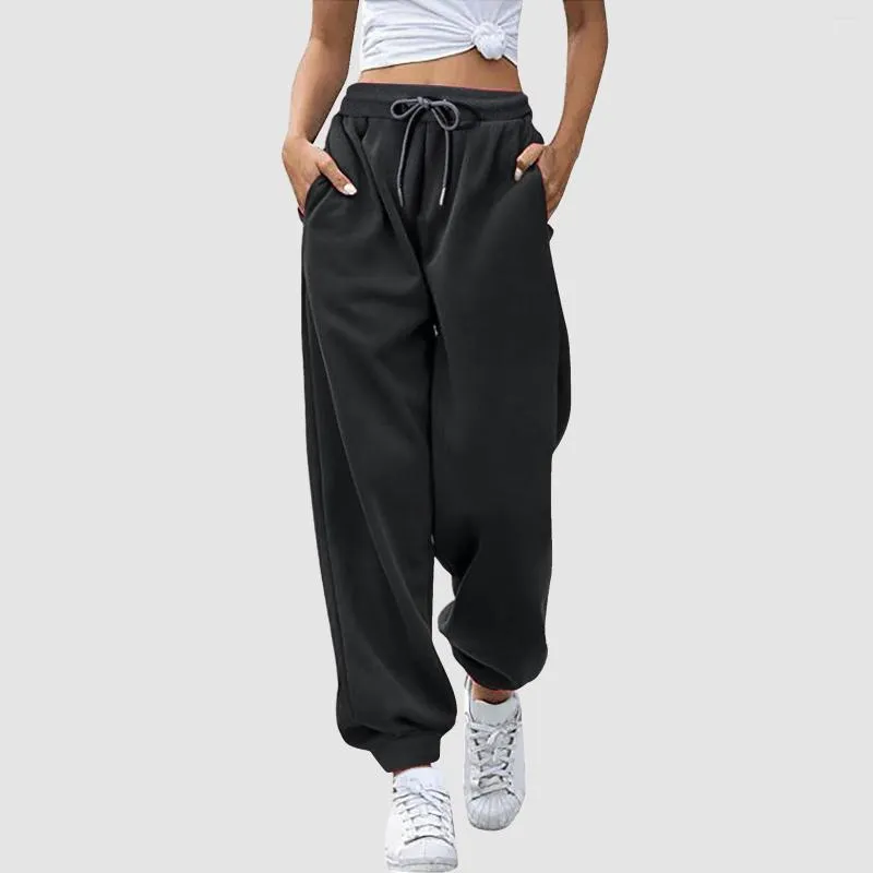 High Waist Solid Baggy Sweatpants Women For Women Perfect For Jogging, Gym,  And Yoga From Berengaria, $15.17