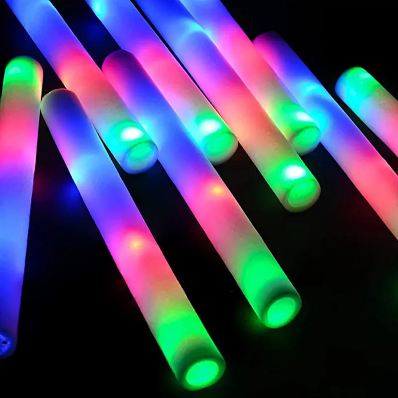 Foam Glow Stick Light up LED Flashing Foam Stick - China Glow Sticks and Glow  Stick price