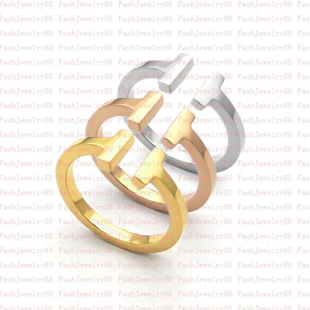 2023 Love Ring Men's Luxury Jewelry Titanium Yellow Gold Silver Rose Size 6/7/8/911mm Non-allergic Designer Women's