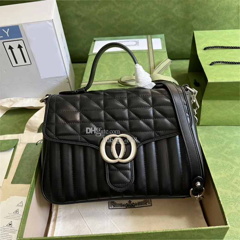 Designer Small Top Handle Bags Luxury Flap Bags 11 Quality Genuine