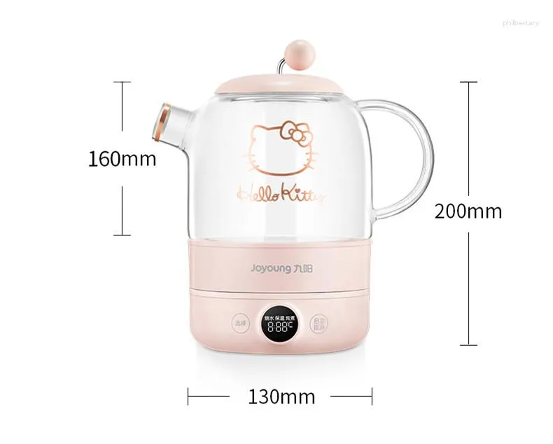 Portable 0.8L Cute Electric Kettle For Health And Wellness Multi Functional  Tea, Dessert, And Water Boiling Pot With 220V Power From Philbertary, $81.5
