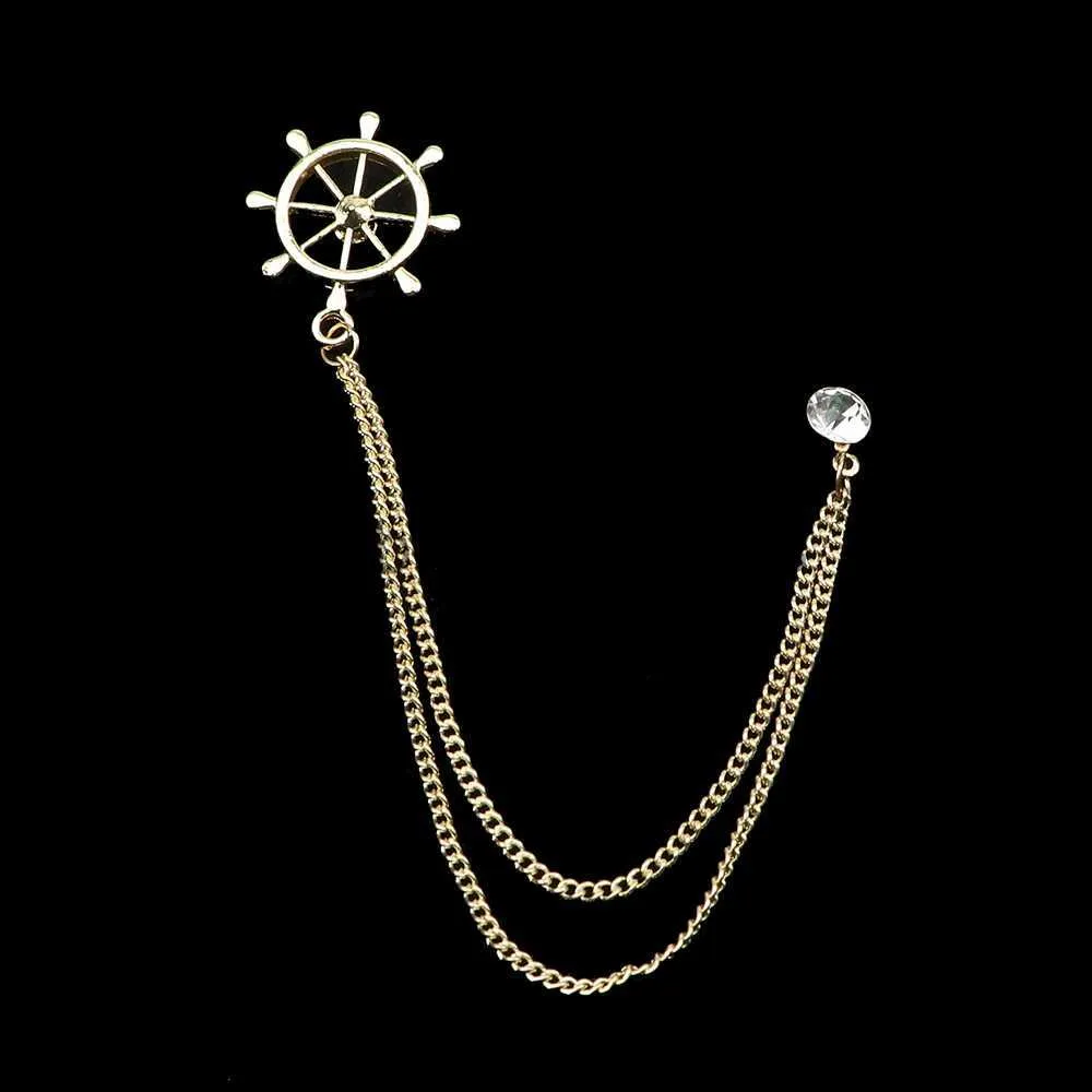 Amazon.com: harayaa Rose Flower Chain Brooch Suit Brooch Classy Lightweight  Lapel Pin Men Hanging Chains Brooches for Ornament Engagement Wedding:  Clothing, Shoes & Jewelry