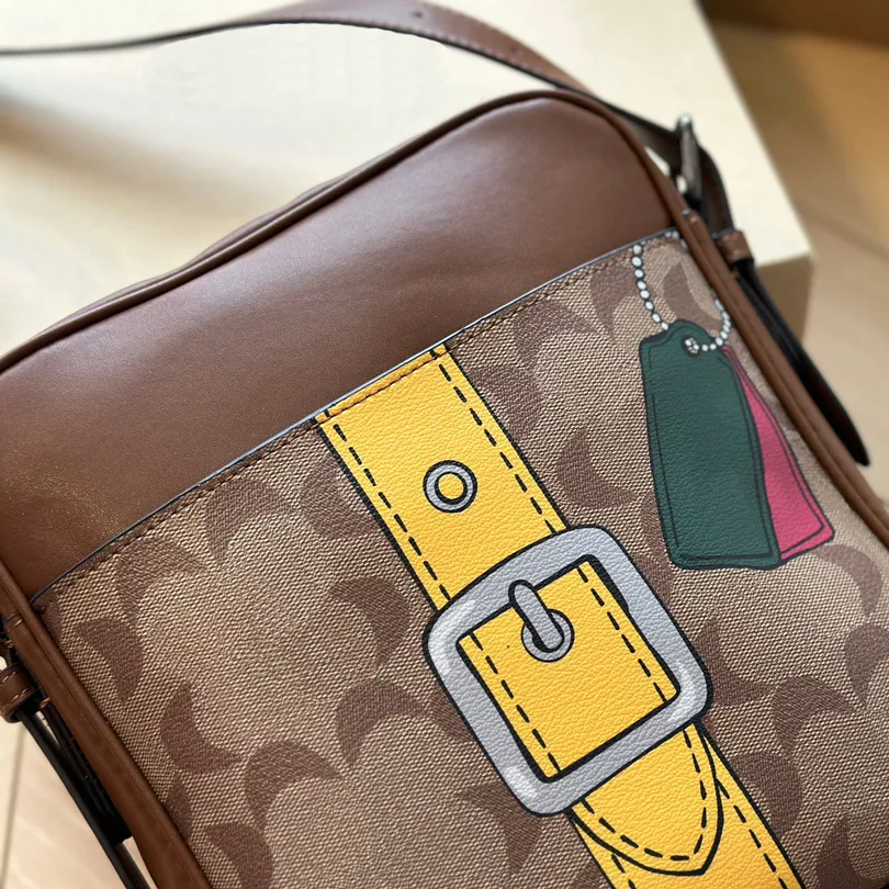 Mens top shoulder purse