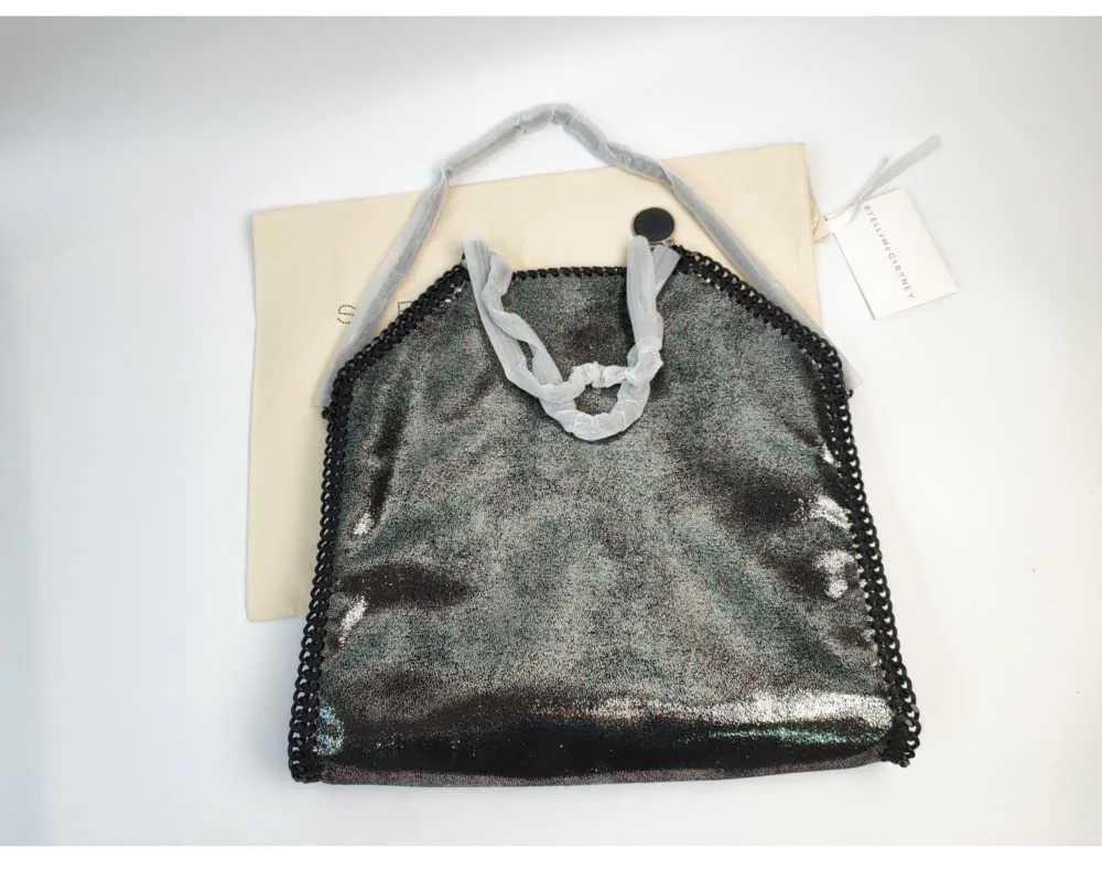 Stella McCartney Bag Dames Nieuwe handtas mode PVC Hoogwaardige lederen boodschappentas Licht Luxe en hoog sense2024 Hoge kwaliteit
