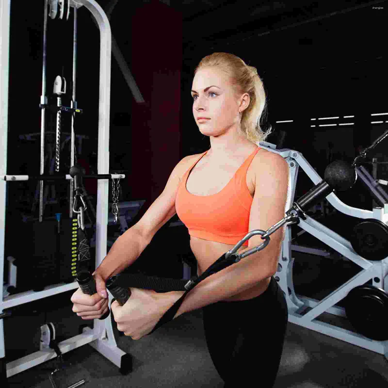 Resistance Bands Fitness Handle Home Tricep Pulldown Attachment Biceps Rope Pulley Cable System Ropes From 15 7 DHgate
