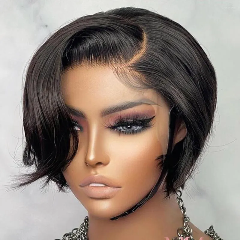 Short remy human hair wigs cheap