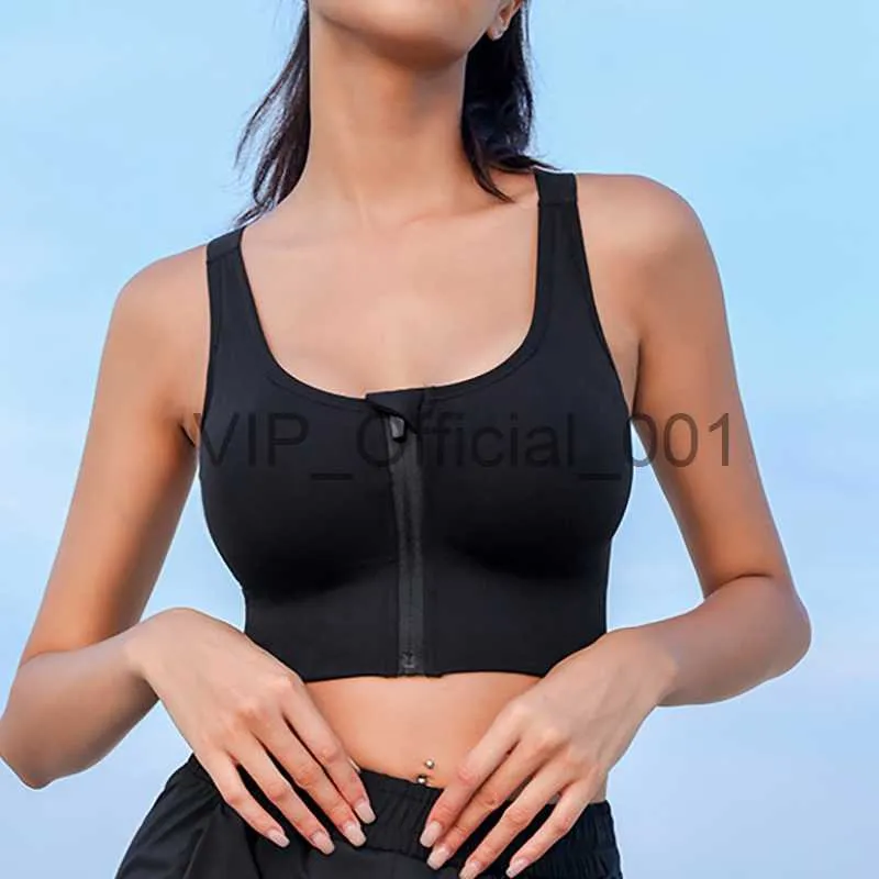 Seamless Front Zipper Primark Sports Bra For Women Shockproof