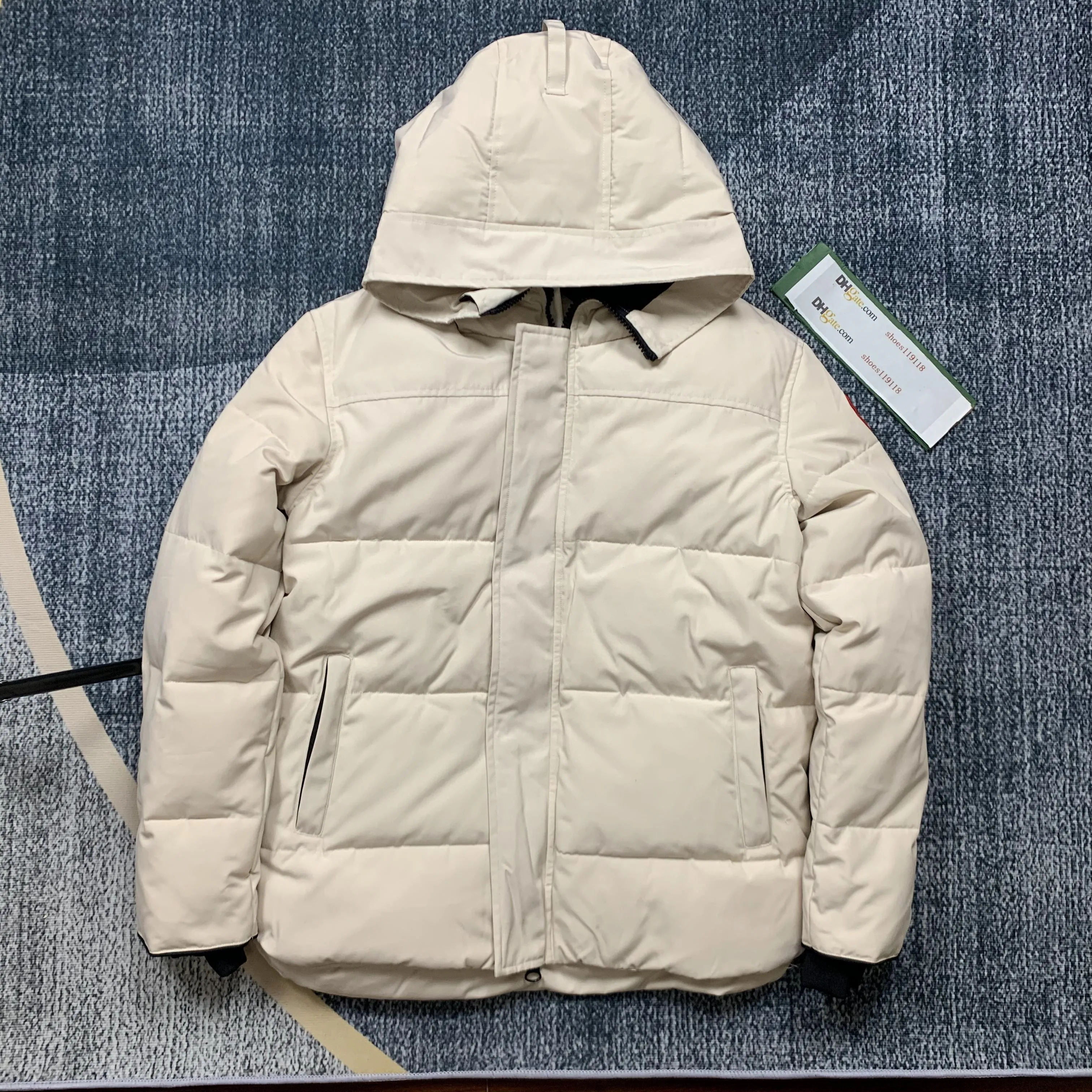 Herrparkas kanadensiska vinter män homme vinter jassen chaquetas parka yttre kläder stora päls huva fourrure manteau down jacka kappa hiver doudoune storlek xs-3xl 925