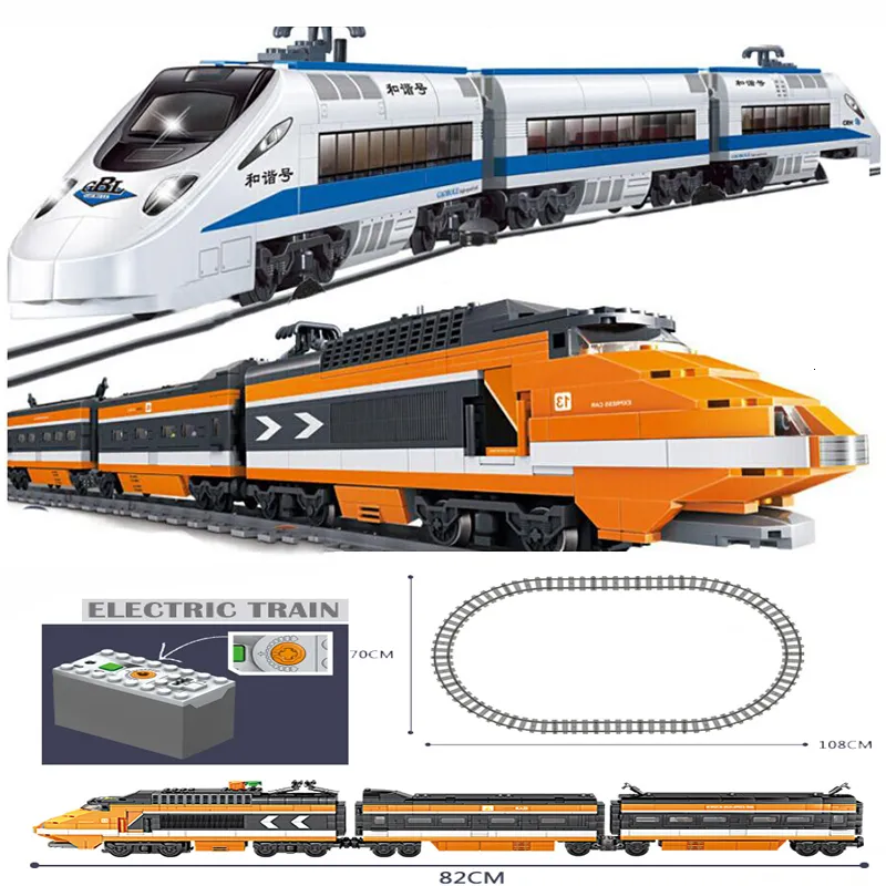 KAZI HIGHTECH Electric Train Building Blocks Set ... From Kai07, $65.31 ...