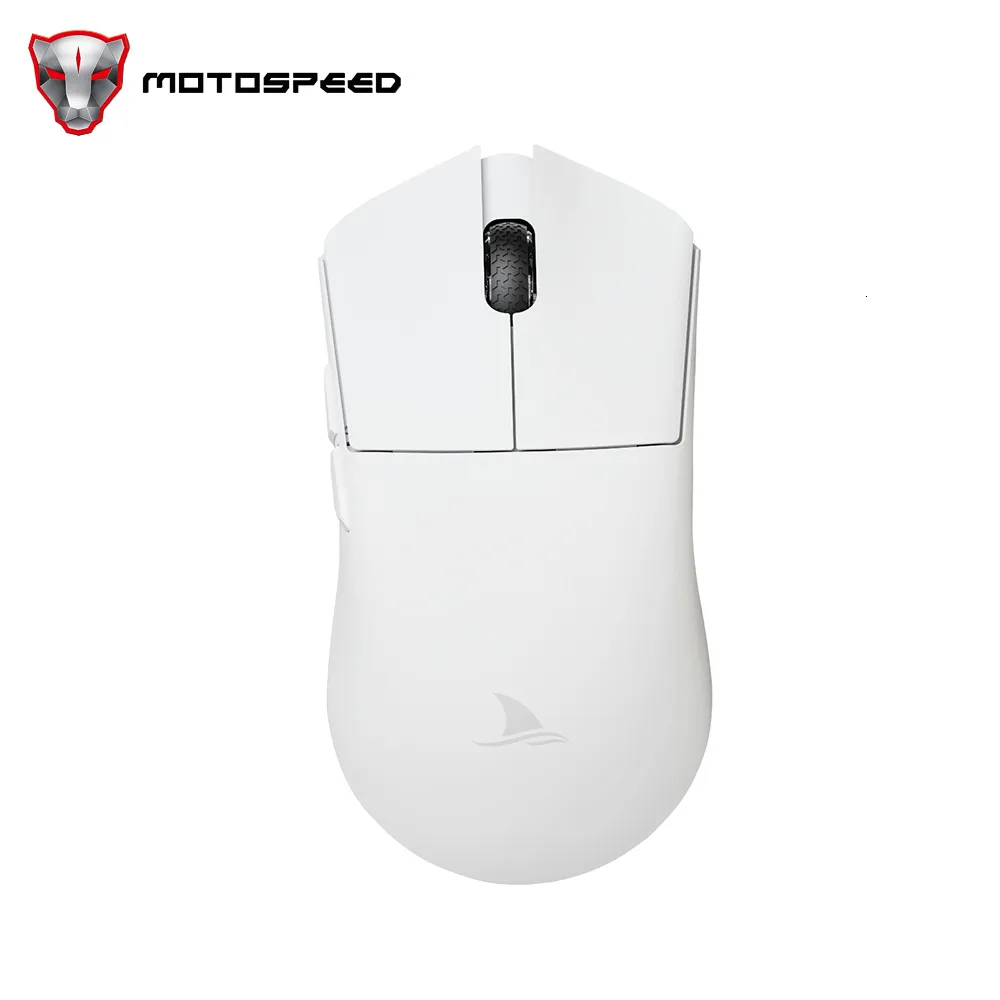 Мыши Motospeed Darmoshark M3 Беспроводной Bluetooth Gaming Mouse 26000DPI PAM3395 Оптический компьютерный офис макро диск для ноутбука 230821