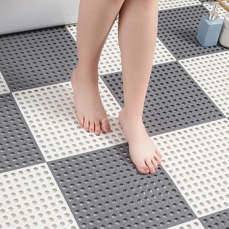 Tapis de bain tapis de sol antidérapant coussin de pied de toilette salle de douche accessoires de salle de bain baignoire