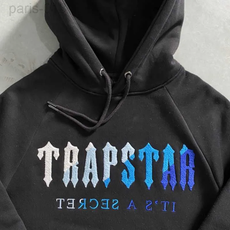 Mens Embroidered Chenille Tracksuit Tech Fleece Hoodie Casual