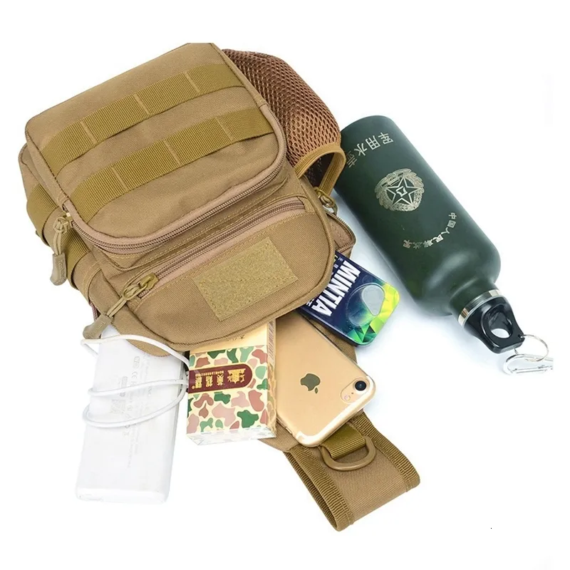 Military Tactical Hunting Sling Pack With Molle System For Men