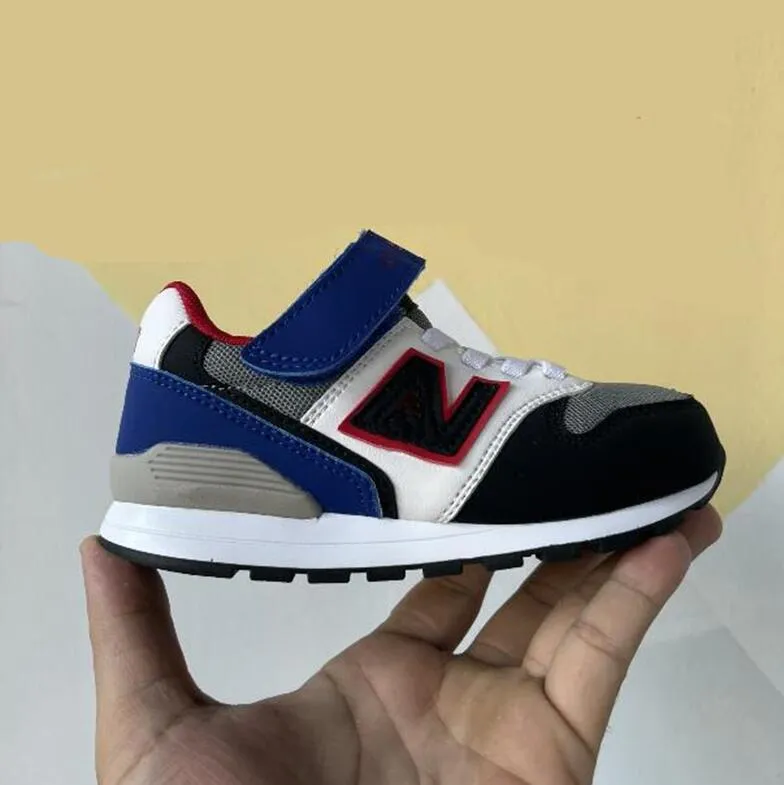 Baskets pour enfants NB Casual 996 Gar ons Filles Chaussures Enfants Jeunes Baskets d ext rieur Kid Tout petits Chaussure de sport Noir Gris Royal