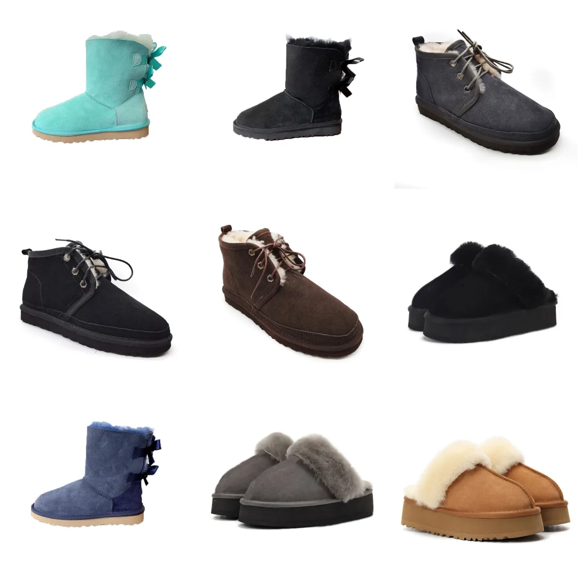 Acquista Stivali Da Donna Stivali Invernali Da Donna In Vera Pelle Di