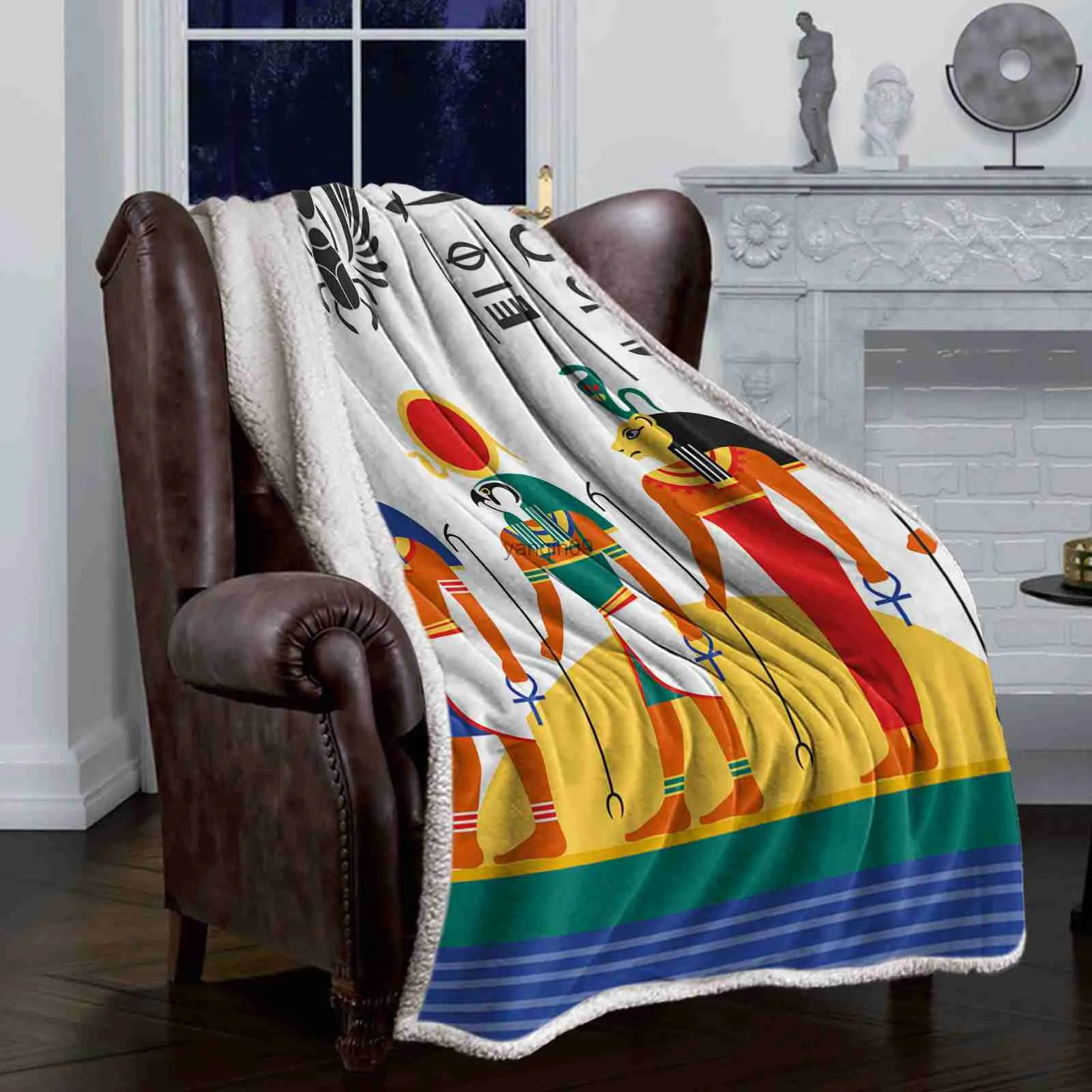 Blankets Indian Style Winter Warm Cashmere Blanket for Bed Wool Throw Blankets for Office Bedspread HKD230822