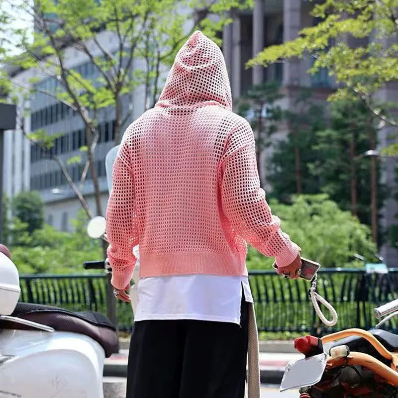 t.japan knit jacket ピンク New Light Pink Buzz Knit Zipper – Scuffers