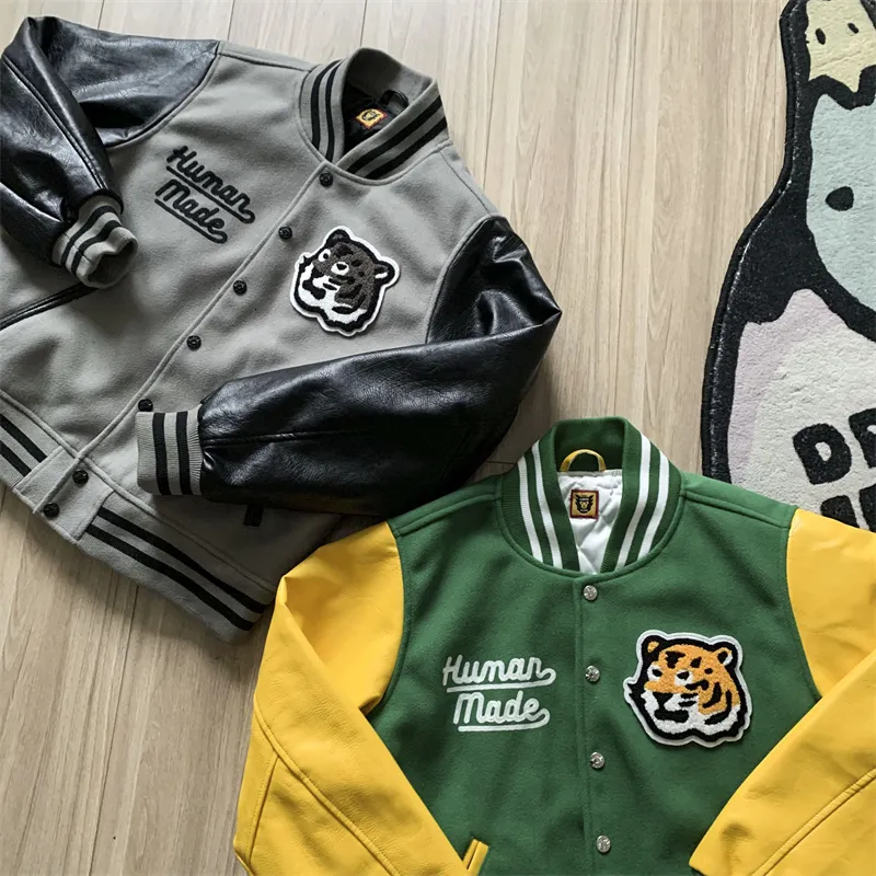 HUMAN MADE Tiger Varsity Jacket 黒 /M Human Made Tiger Varsity Jacket