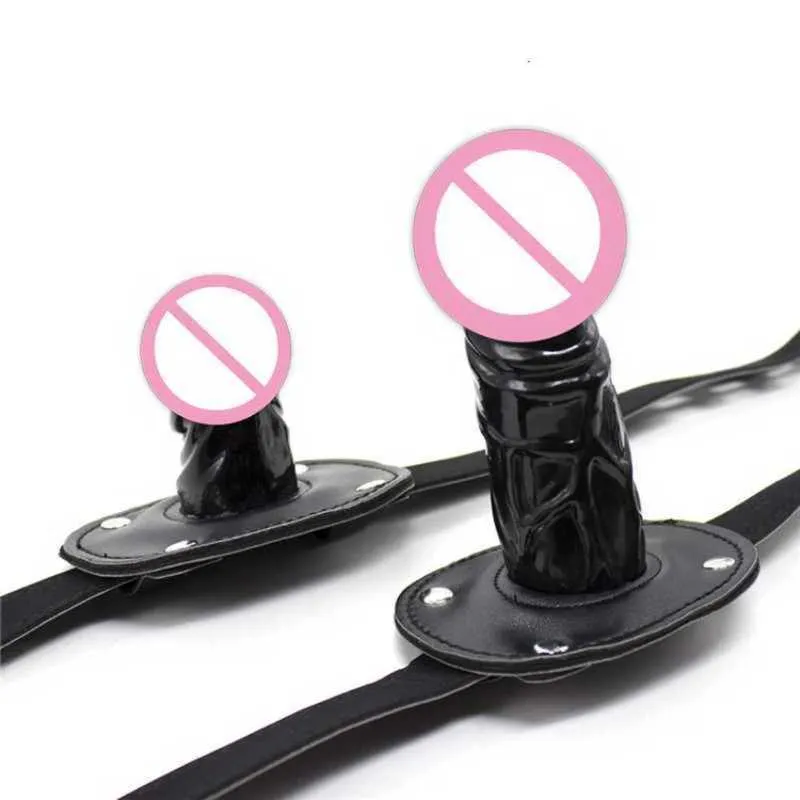 Massager Bdsm Pijpen Fetisj Slaaf Dildo Mondknevel Bondage Hoofdsteunen Orale Plug Koppels Flirten Volwassen Spelletjes Erotisch Gereedschap