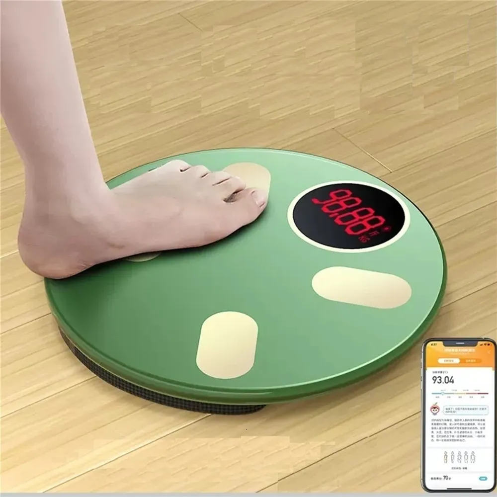 Body Weight Scales Fat Scale Smart Bluetooth Bathroom Health Monitoring Wireless Digital BMI Composition Analyzer 230821