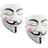 Maski hakerów imprezowych dla dzieci 10 Pack Anonimowy kostium na Halloween Cosplay Masquerade 230821