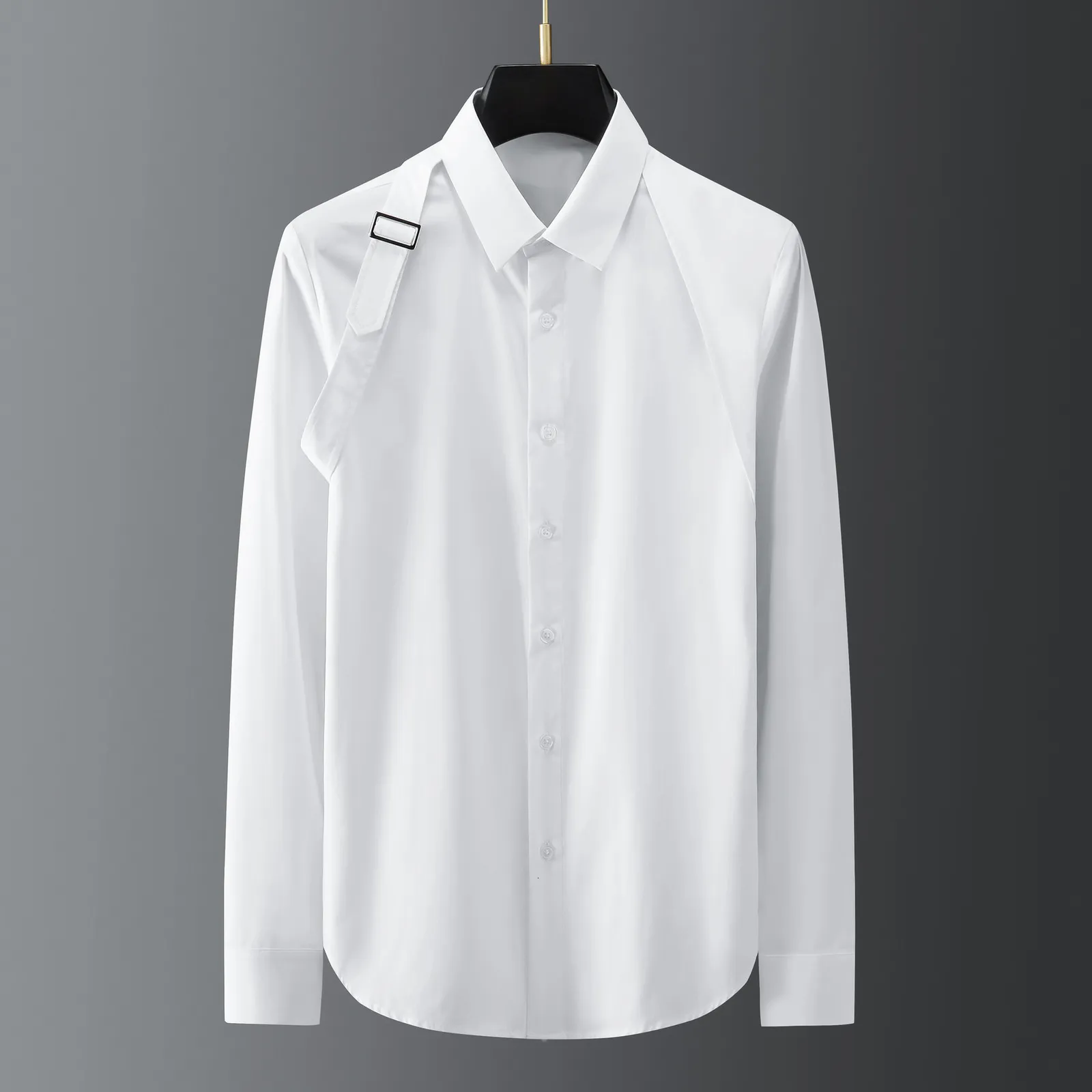 Camisas Informales Para Hombres Camisa De Club Nocturno De Manga