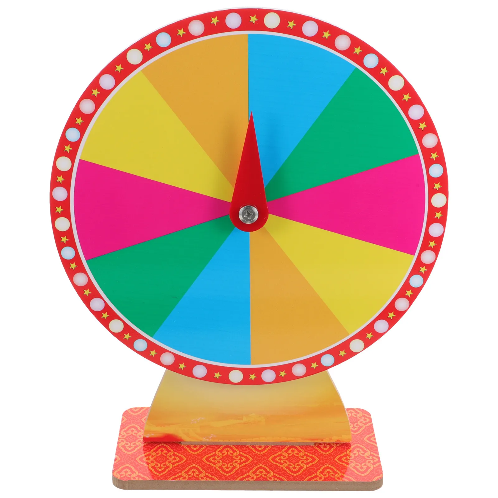 Portable Erasable Wheel Roulette Game For Garden Decorations Portable Erasable Wheel Roulette Game For Garden Decorations